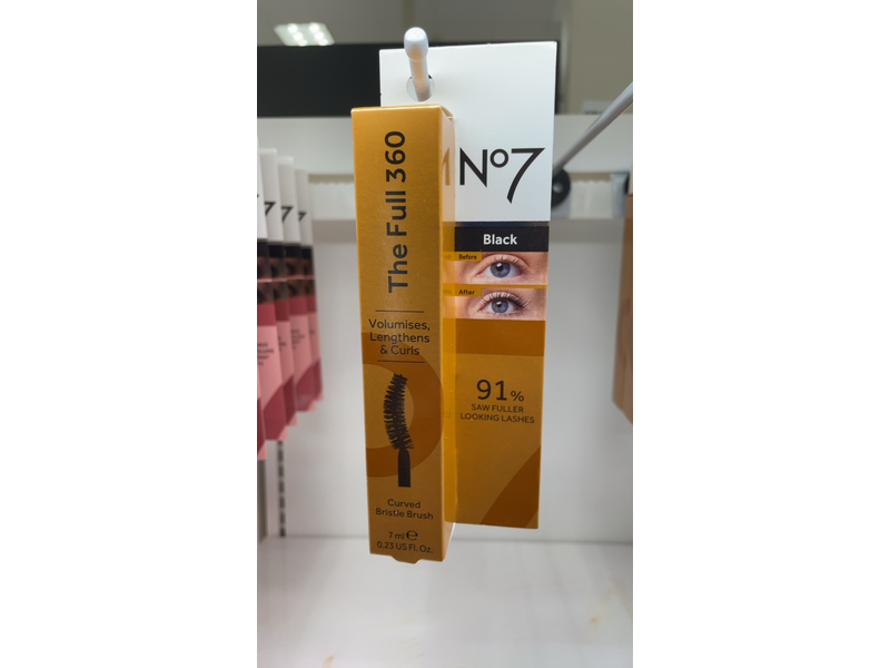 No7 The Full 360 All In One Mascara, 0.23 fl oz / 7 ml