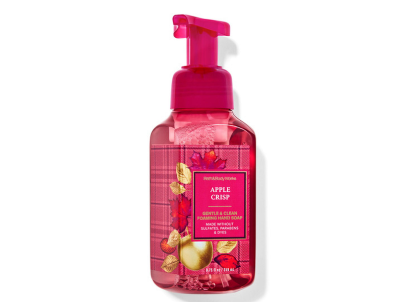 Bath&Body Works Gentle & Clean Foaming Hand Soap, Apple Crisp, 8.75 fl oz/259 mL