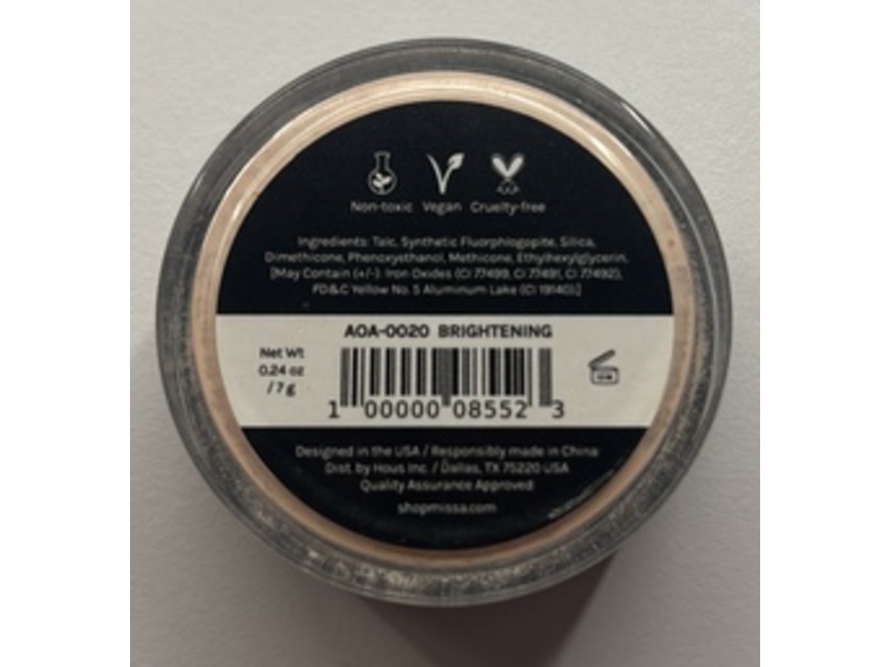 AOA Studio Perfect Setting Powder, Brightening, 0.24 oz/7 g