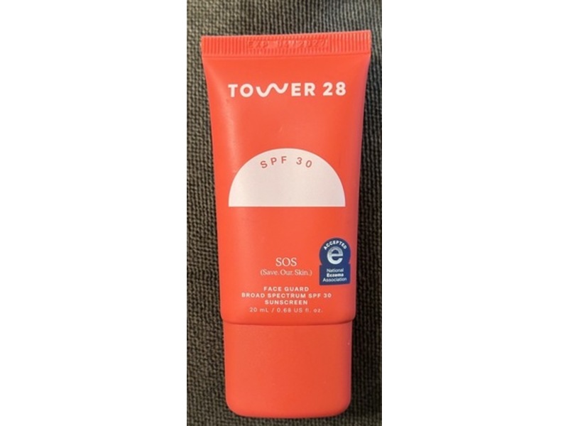 Tower 28 SOS Face Guard Sunscreen, SPF 30, 0.68 fl oz/20 mL