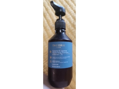 Theorie Sage Moisturizing Shampoo, Coconut & Jasmine, 13.5 fl oz/400 mL