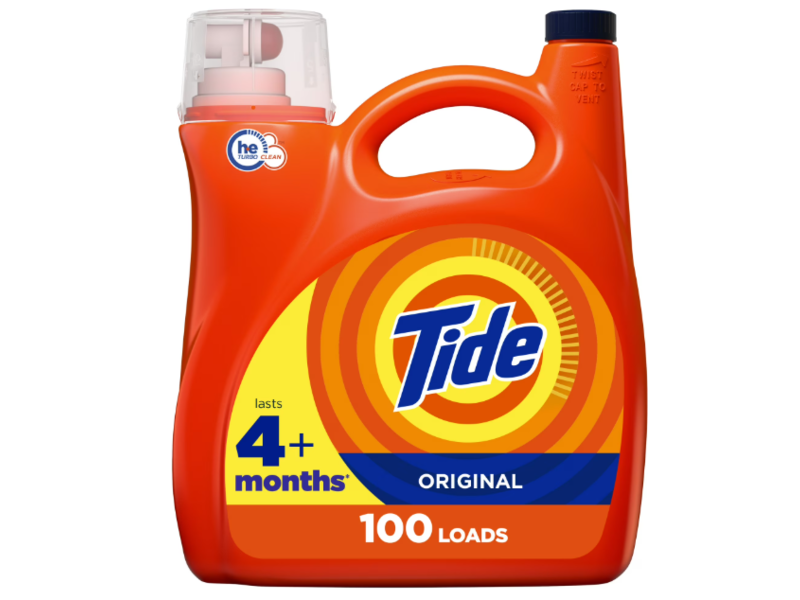 Tide Original Liquid Laundry Detergent , 100 Loads, 146 fl oz/4.31 L