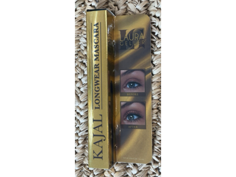 Laura Geller Kajal Longwear Mascara, Black, 0.42 fl oz/12.5 mL