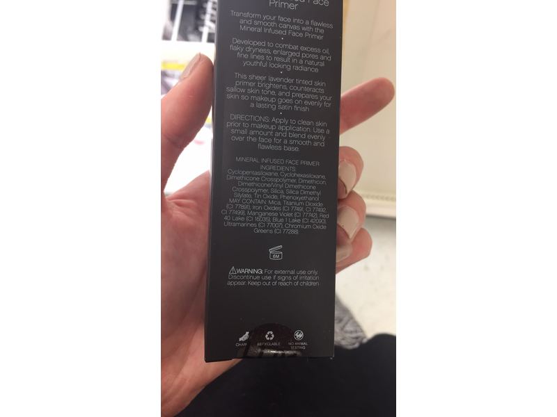 e.l.f. Studio Mineral Infused Face Primer, Brightening Lavender