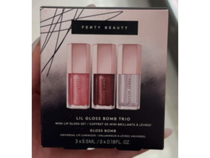 Fenty Beauty Lil Gloss Bomb Trio, 0.18 fl oz/5.5 mL