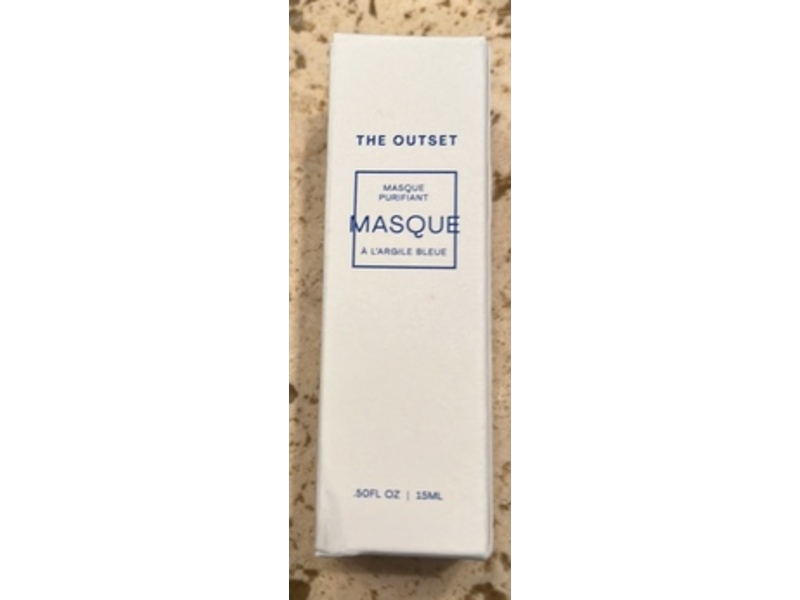 The Outset Purifying Blue Clay Mask, 0.50 fl oz/15 mL