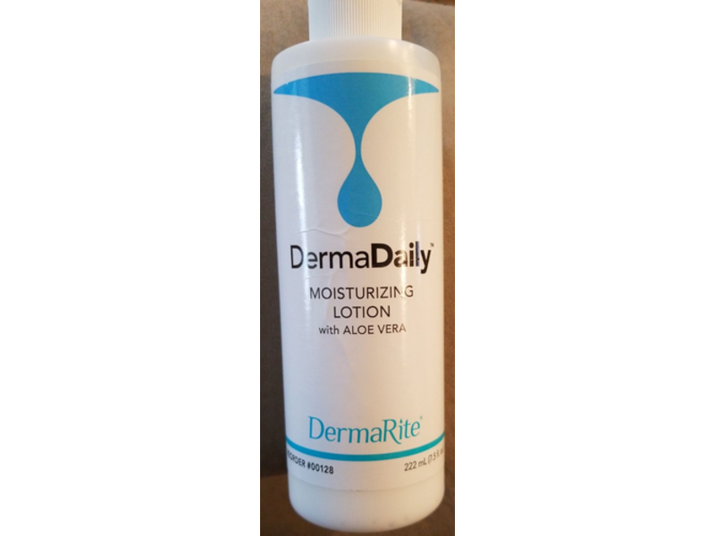 Dermarite Dermadaily Lotion, Aloe Vera, 7.5 fl oz/222 mL