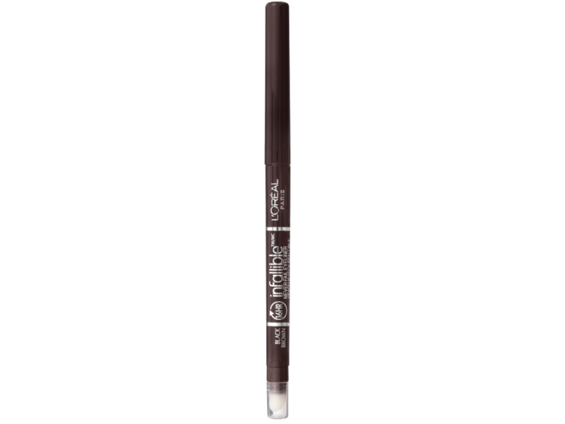 L'Oreal Paris Infallible Never Fail Eyeliner, 581 Black Brown, 0.008 oz/240 mg