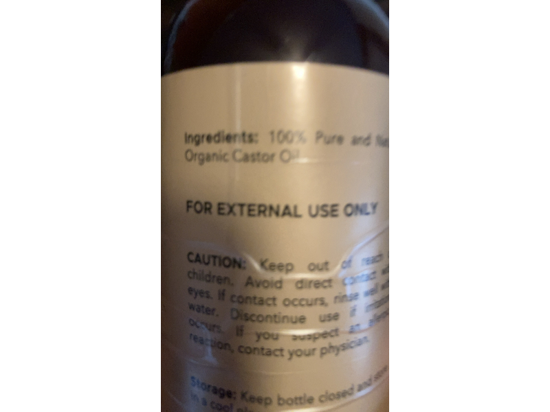 Hand Craft Blends Castor Oil, Expeller Pressed & All Natural, 16 fl oz/473 mL