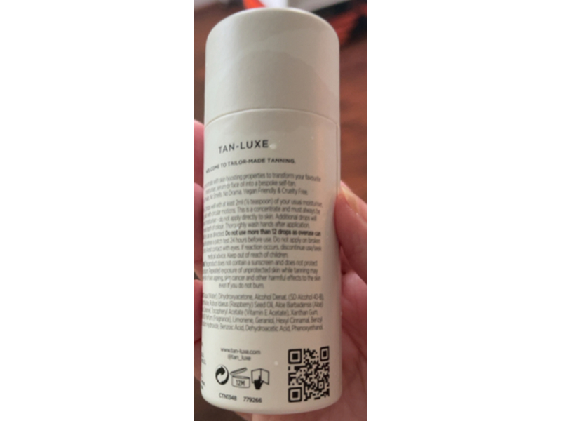 Tan Luxe The Face Illuminating Self Tan Drops, Medium/Dark 0.33 fl oz/10 mL