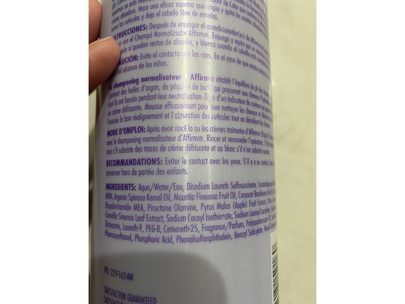 Avlon Affirm Conditioner Relaxer System Step 4