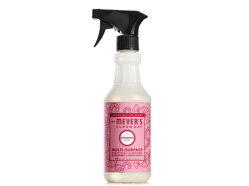Mrs. Meyer's Clean Day Multi-Surface Everyday Cleaner, Peppermint Scent, 16 fl oz/473 mL