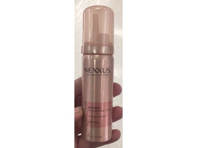 Nexxus Light Hold Mousse + Volumizing Foam, 2 oz