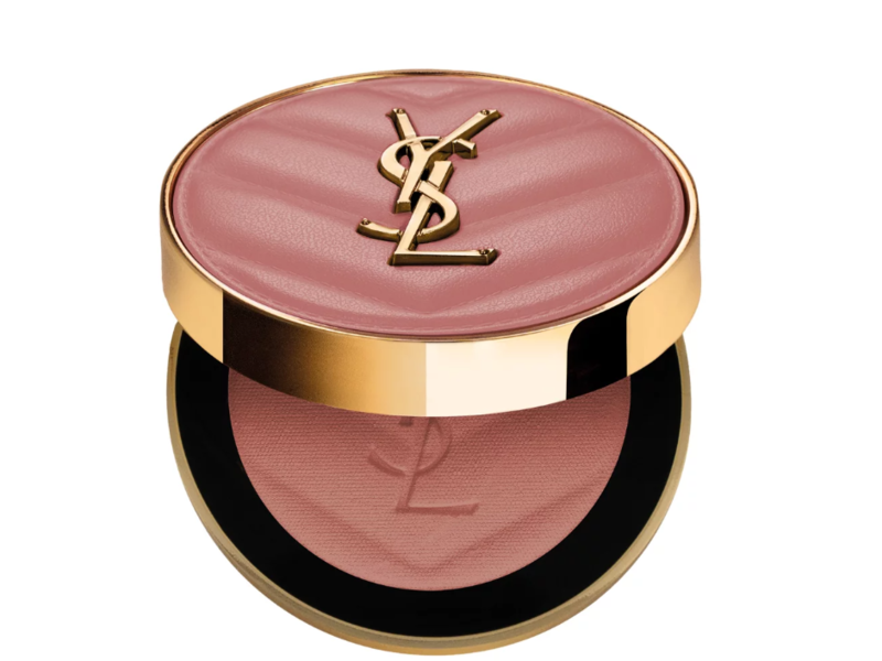 YSL Beauty Make Me Blush 24H Buildable Powder Blush, Hot Mauve, 0.21 oz/6 g