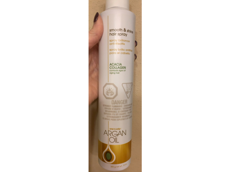 One 'n Only Smooth & Shine Hair spray, Argan Oil, 10 oz/283 g