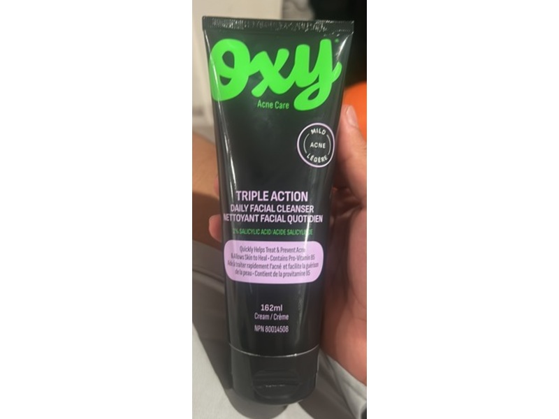 OXY Triple Action Daily Facial Cleanser, 162 mL