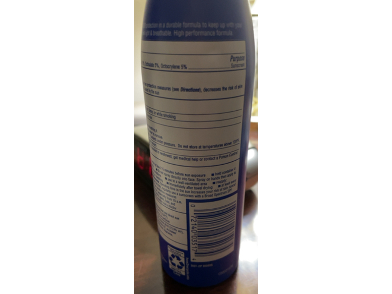 Coppertone Sport 4 - In - 1 Sunscreen Spray, SPF 50, 5.5 oz/156 g