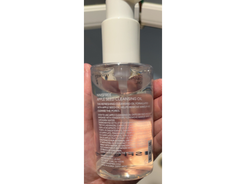 Innisfree Apple Seed Cleansing Oil, 5.07 fl oz/150 mL
