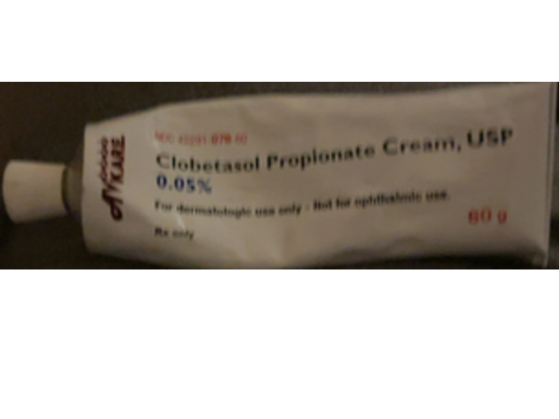 Clobetasol Propionate Cream, 0.05 %, 60 g, Avkare (Rx)