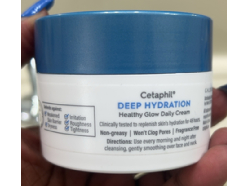 Cetaphil Deep Hydration Healthy Glow Daily Cream, 1.7 oz/48 g