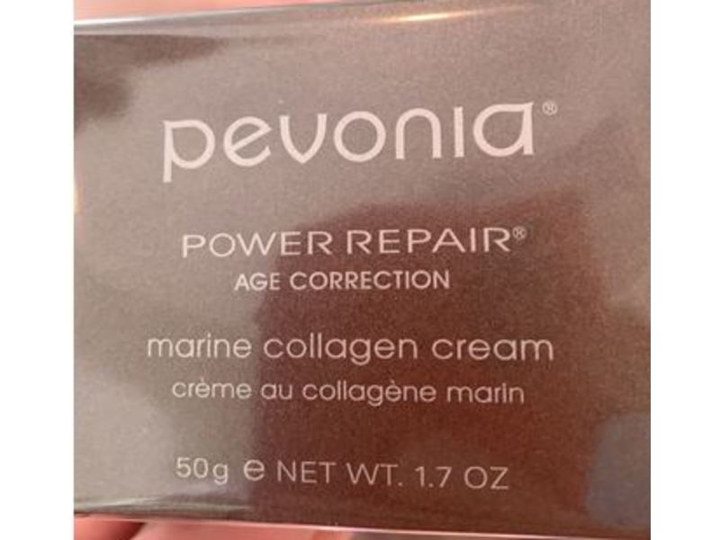 Pevonia Power Repair Marine Collagen Cream, Age Correction, 1.7 oz/50 g