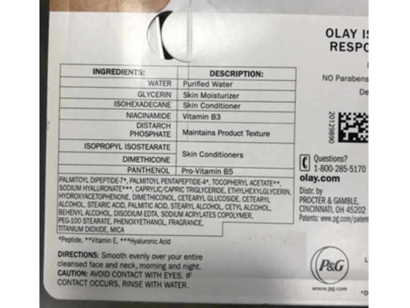 Olay Pro Advanced Hydrating Moisturizer, Antioxidants, 1.7 oz/48 g, Pack Of 2