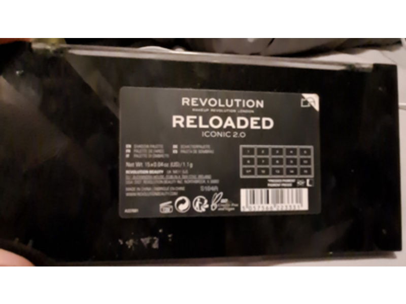 Revolution Reloaded Eyeshadow Palette, Iconic 2.0