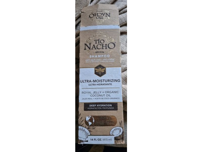 Tio Nacho Ultra Moisturizing Shampoo, Royal Jelly + Organic Coconut Oil, 14 fl oz/415 mL