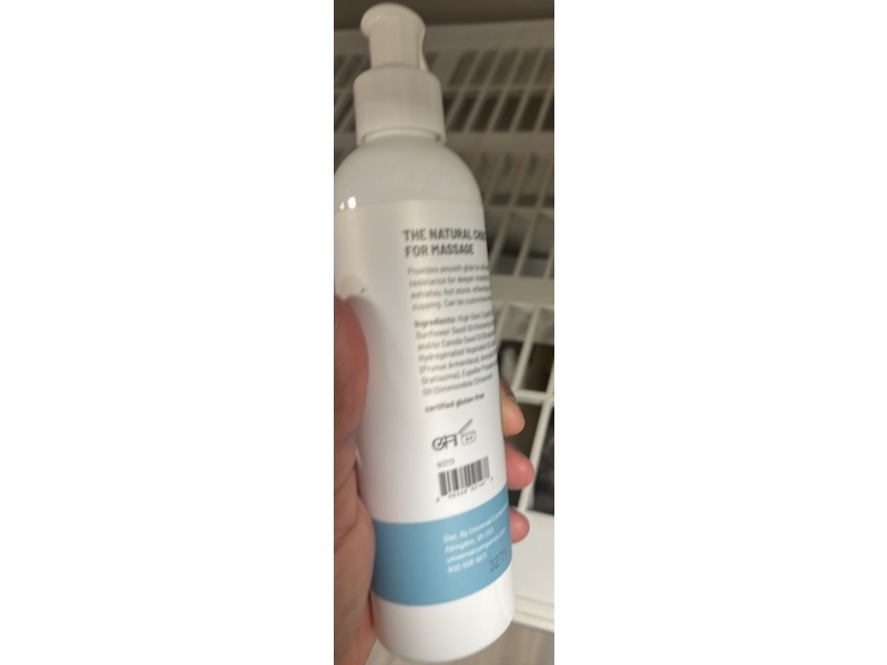 Pure SSage Massage Gel, Unscented, 8 fl oz