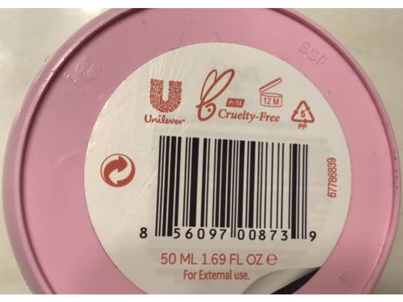 Dove Nourishing Body Care Beauty Cream, 1.69 fl oz/50 mL