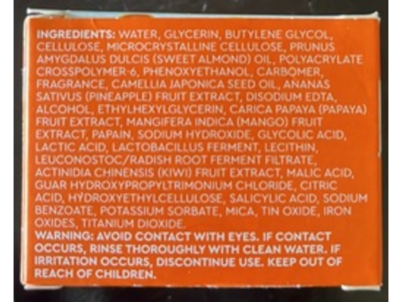 Lacura Face Scrub, Papaya Enzyme, 1.7 fl oz/50 mL