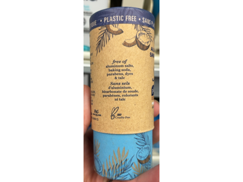 Secret Noix De Coco Authentique Deodorant, Aluminium Free, 75 g