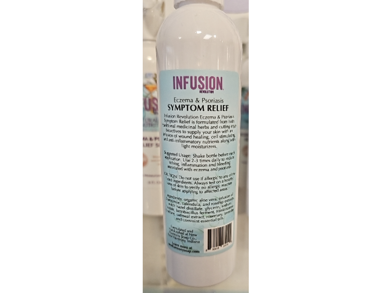 Infusion Revolution Natural Skin Nutrition Eczema And Psoriasis Relief Spray, 8 fl oz