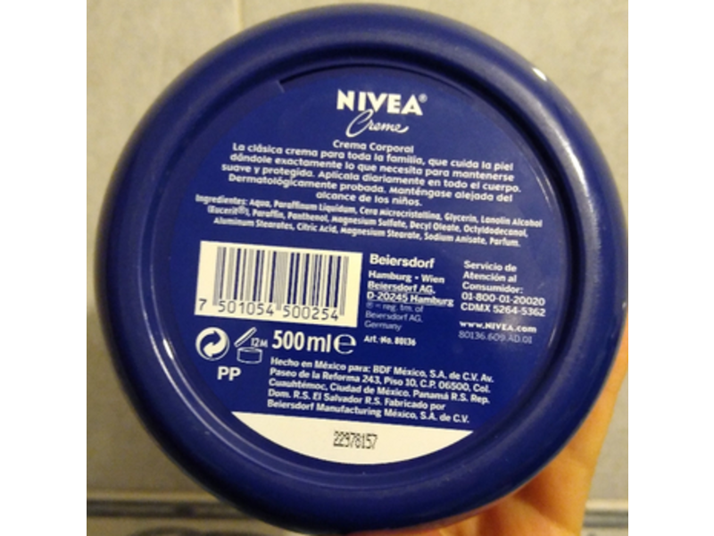 Nivea Creme, 500 mL