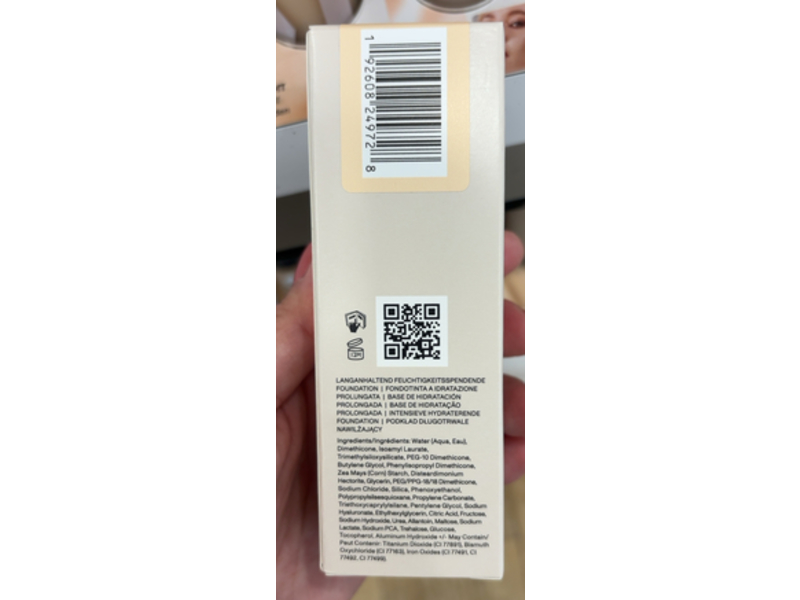 Morphe Lightform Extended Hydration Foundation, Light 1N, 1 fl oz/30 mL