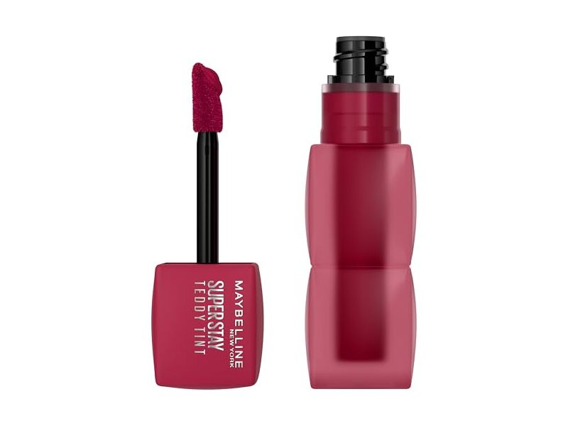Maybelline Super Stay Teddy Lip Tint, Wild At Heart, 0.17 fl oz/5 mL