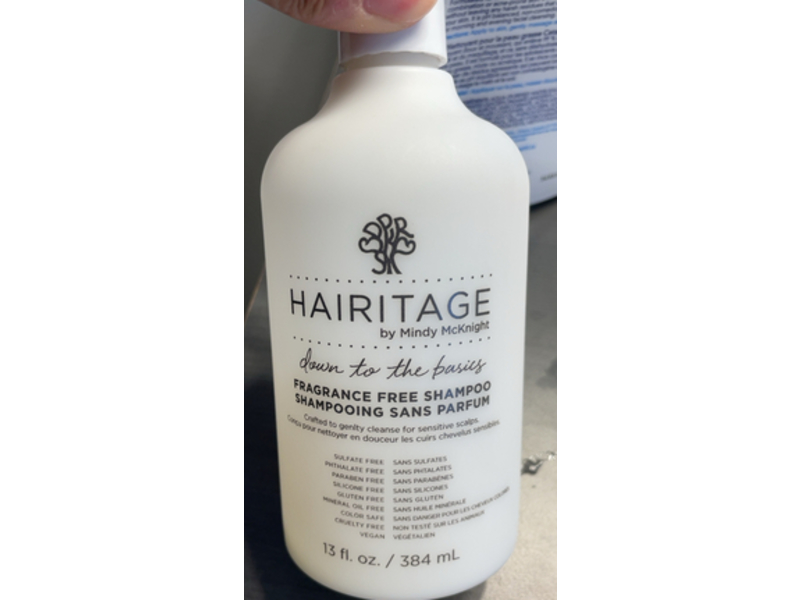 Hairitage By Mindy McKnight Down To The Basics Shampoo, 13 fl oz/384 mL