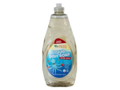Natural Grocers Liquid Dish Soap, Spiced Apple, 24 fl oz/710 mL
