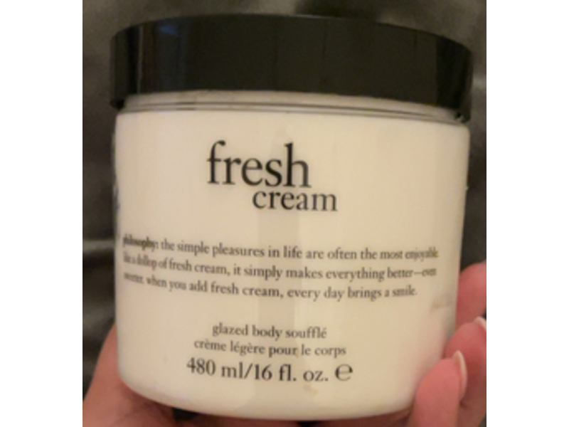 Philosophy Fresh Cream Glazed Body Souffle 16 fl oz/480 mL