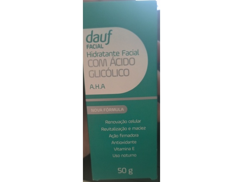 Dauf Facial Moisturizer, Glycolic Acid, 50 g