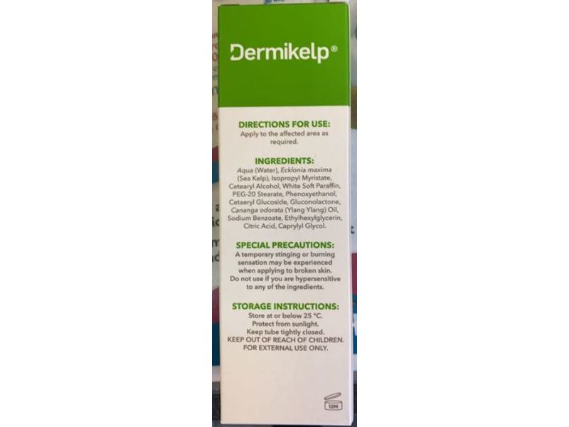 Dermikelp Acute Soothing Cream, Fast Acting, 50 g