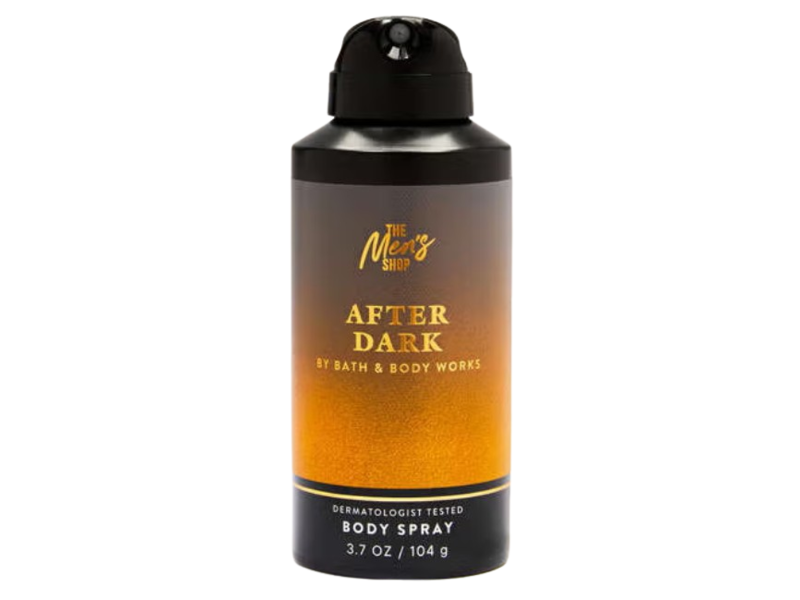 Bath & Body Works The Men’s Shop Body Spray, After Dark, 3.7 oz/104 g