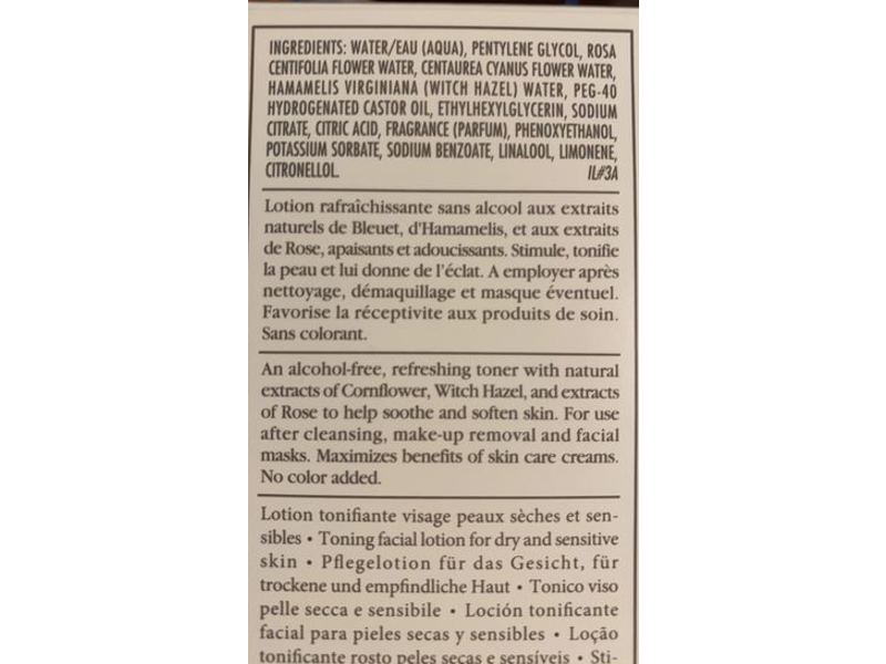 Sisley Paris Floral Toning Lotion, Alcohol Free, 8.4 fl oz/250 mL