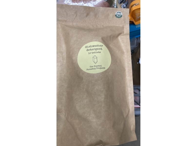 Crystal Forestry Dishwasher Detergent Tablets, Count 12