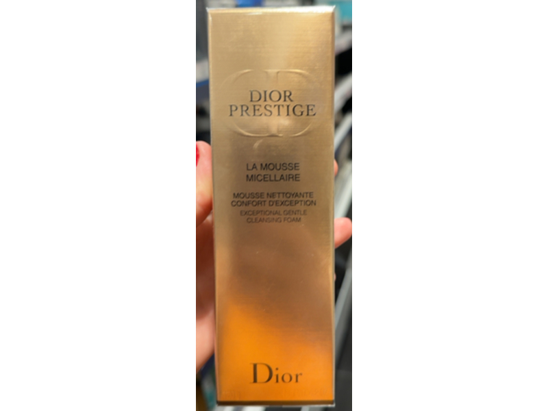 Dior Prestige La Mousse Micellaire Exceptional Gentle Cleansing Foam, 4.3 oz/120 mL