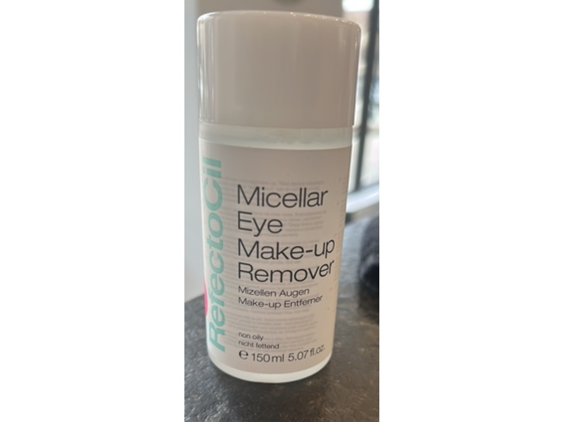 Refectocil Micellar Eye Make-up Remover, 5.07 fl oz/150 mL