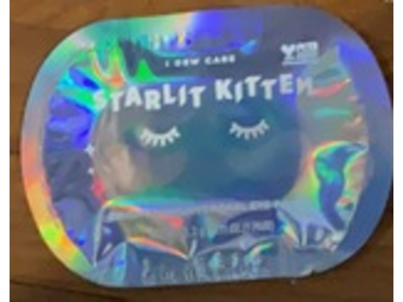 I Dew Care Brightening Hydrogel Eye Patch, Starlit Kitten, 0.11 oz/3.2 g, 5 Pairs