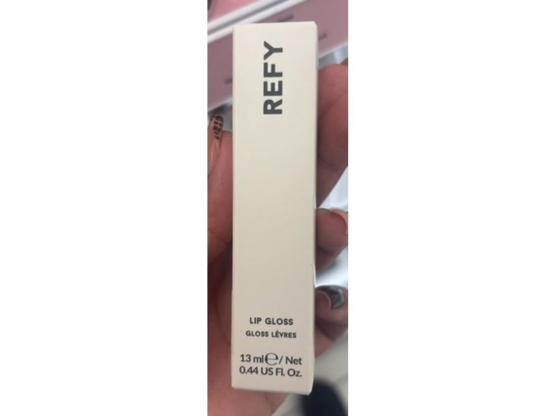 Refy Lip Gloss, Clear, 0.44 fl oz/13 mL