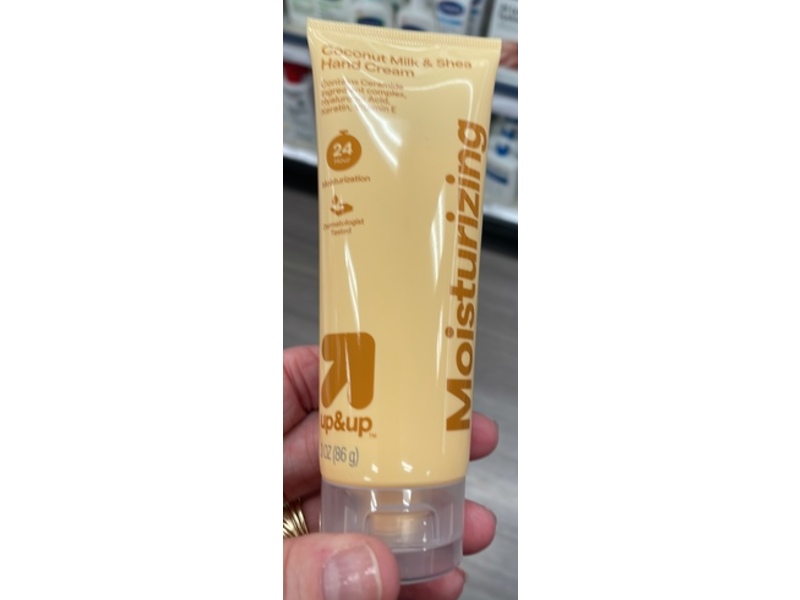 Up & Up Moisturizing Hand Cream, Coconut Milk & Shea, 3 oz/86 g
