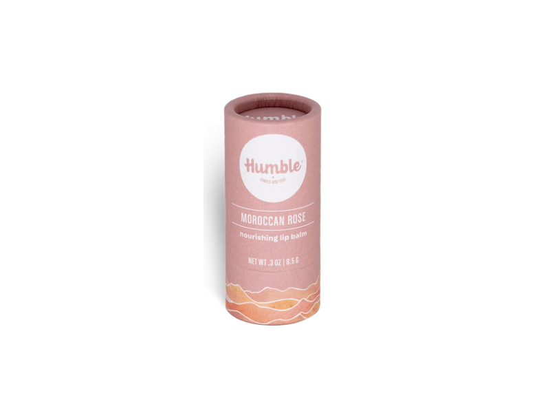 Humble Nourishing Lip Balm, Moroccan Rose, 0.3 oz/8.5 g